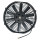 10 inch 24V 80W round frame with 10 straight blade RC.550.511