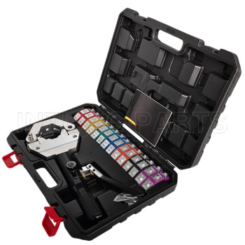 Universal Auto AC Hydraulic Hose Crimper kit Crimping tool 71500- 001A 71500-001B 71500-001C