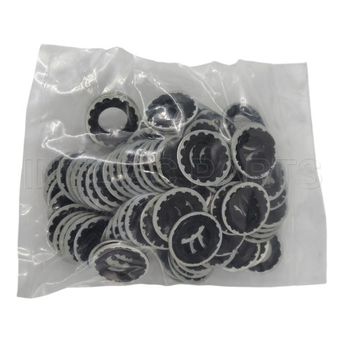 Sliver Air Conditioner GA 4502-10C A/C Compressor Sealing Washer Kit 27.9*15.5*1.2mm