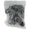 SLIVER WASHER SEAL/GASKET size :1.3*25.1*17.2mm