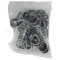 SLIVER WASHER SEAL/GASKET size :1.3*25.1*17.2mm
