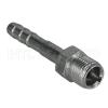 Aluminum #6 R134a  Straight Hose Fitting