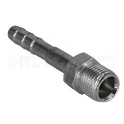 Aluminum #6 R134a  Straight Hose Fitting