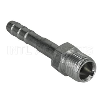 Aluminum #6 R134a  Straight Hose Fitting