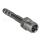 Aluminum #6 R134a  Straight Hose Fitting