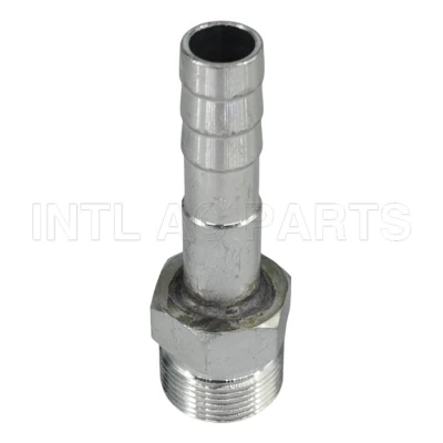 Aluminum #10 R134a Straight Hose Fitting