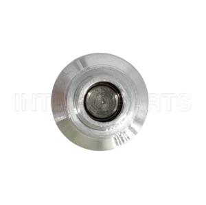 INTL-9004 M10X1.25 R134a φ7 Auto air conditioner Aluminum valve seat hose fittings valve seat hose adapter hose connector hose coupling