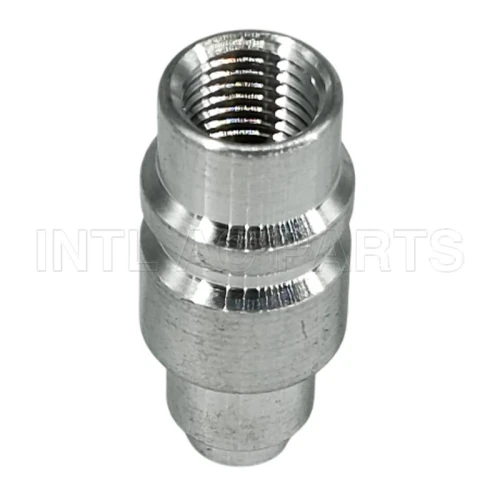 INTL-9004 M10X1.25 R134a φ7 Auto air conditioner Aluminum valve seat hose fittings valve seat hose adapter hose connector hose coupling