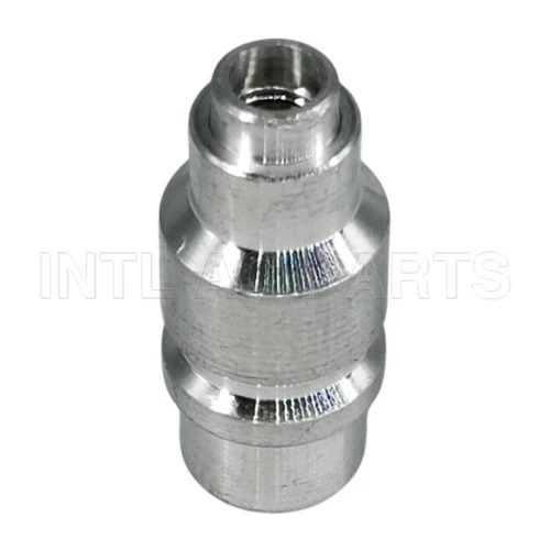 INTL-9004 M10X1.25 R134a φ7 Auto air conditioner Aluminum valve seat hose fittings valve seat hose adapter hose connector hose coupling