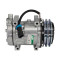 Sanden 4780 4654 4626 SD7H15 2PK 132mm AC compressor for Freightliner Navistar Kenworth Mack Peterbilt Volvo