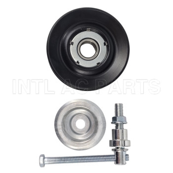 Auto Air Conditioner Tension Wheel / Auto Tensioner Pulley 6203 Bearing