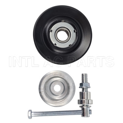 Auto Air Conditioner Tension Wheel / Auto Tensioner Pulley 6203 Bearing