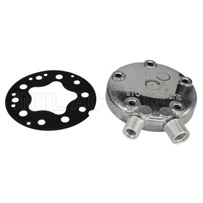 Compressor Rear Head 5H14 FN/FL Rear Cover with service valve