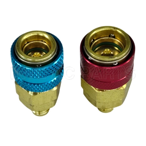 R134a straight column special conversion joint high and low pressure