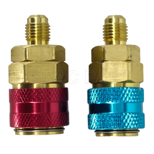 R134a straight column special conversion joint high and low pressure