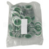 HNBR GREEN A/C Compressor Sealing Washer Kit 27.9*15.5*1.2mm