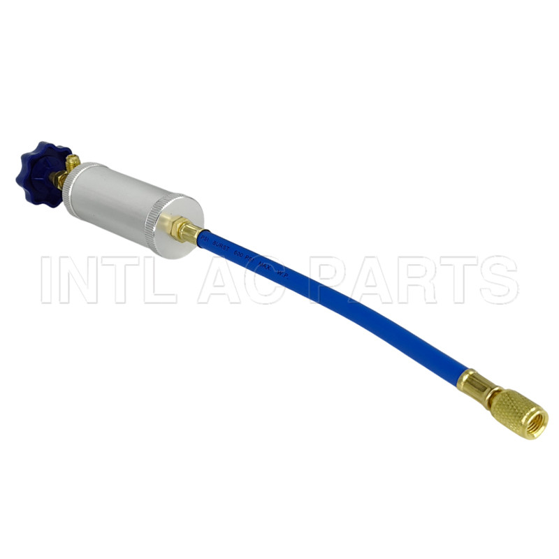 A/C Oil & Dye Injector Low R12 / R134A Quick Coupler Injection Adapter ...