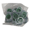 HNBR  Green Auto ac Compressor Shaft Seal Gasket 23.6*15.5*1.3mm