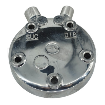 Sanden FL Compressor Rear Head SD508 SD5H09 SD5H14 Vertical 8 and 10 O-Ring includes Metal Gasket back cover