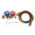 R12 R134A High quality copper body Manifold gauge (1.5M tube)