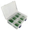 auto ac air conditioning O-ring 320 pcs /box kit cases green color 8 sizes