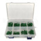 auto ac air conditioning O-ring 320 pcs /box kit cases green color 8 sizes