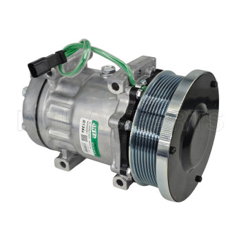 SD7H15 Auto Ac Compressor Caterpillar excavator Sanden 4301 1630872 3949671 RC.600.116