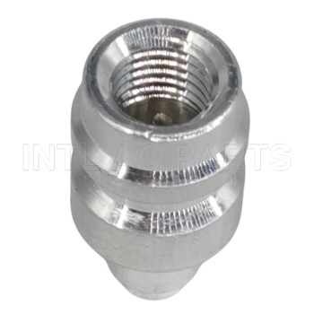 R134a M9 Auto air conditioner Aluminum valve seat hose fittings valve seat coupling