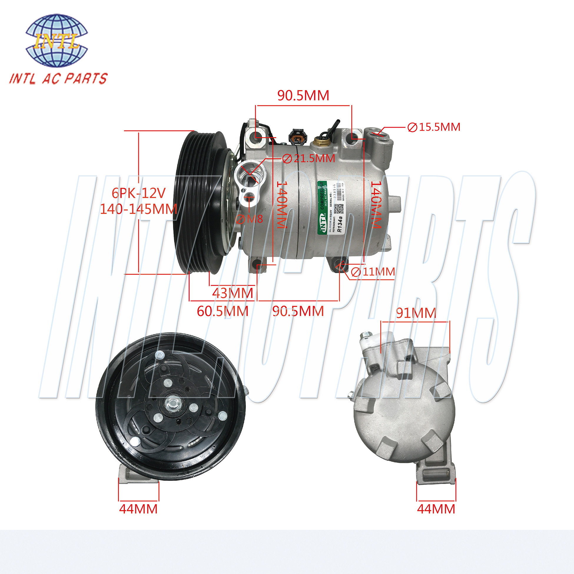 RC.600.117 Air Conditioning Compressor For Nissan For Wholesale ...