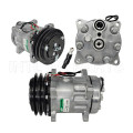 RC.600.057 A/C Compressor 7H15 8 Ears Suction and Rear Discharge Coupling - 24 Volts Pulley 2A 132mm R134a