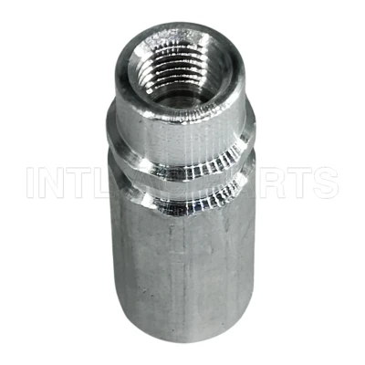 R12 Auto air conditioner Aluminum valve seat hose fittingsvalve seat hose adapter hose connector hose coupling