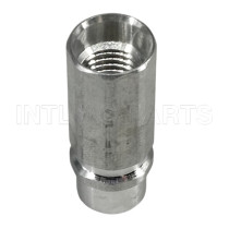 R12 Auto air conditioner Aluminum valve seat hose fittingsvalve seat hose adapter hose connector hose coupling