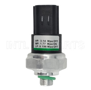 Auto A/C AC 3/8-24 UNF Male Hyundai Pressure Switch R134A 4 pin