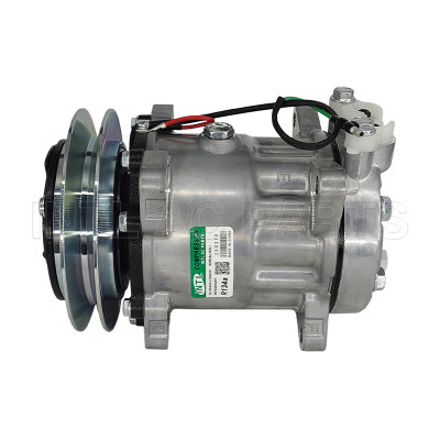 KOMATSU 24V SD5H14 Sanden 5301 Compressor Silver Clutch