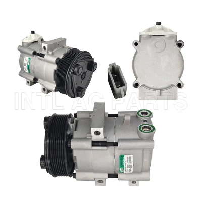 FS10  ac a/c compressor 1997-2001 FORD PICK-UP/FORD SUPER DUTY TRUCKS WITH 4.6/5.4/6.8 V8/V10 YCC-214 5U2Z19V703DD