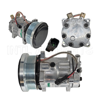 ac compressor 8PK 12V SANDEN 7H15 SD7H15 82016158 9847944 82008689 8100 8160 8260 8360 8560 4738 TM115 TM120 TM130 TM135 TM140 TM150 TM155 TM165 TM175 TM190