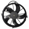 330MM 12V 160W 5 crooked blade Push Micirobus Cooling fan