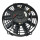 9 inch Electric Cooling Condenser Fan 24V 80W Round Frame With 10 Straight Blade Factory Price