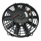 9 inch Electric Cooling Condenser Fan 24V 80W Round Frame With 10 Straight Blade Factory Price
