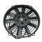9 inch Electric Cooling Condenser Fan 24V 80W Round Frame With 10 Straight Blade Factory Price