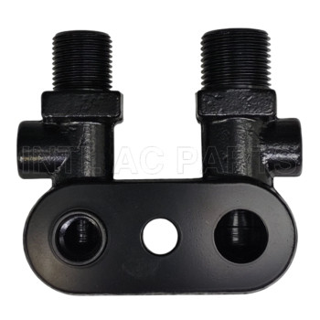 Auto AC Hose Fitting Zexel TM13/15/16 HD/TM Compressors Without Service Port