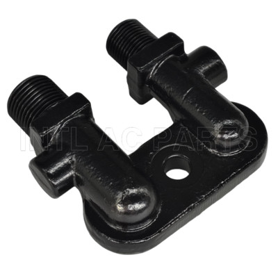 Auto AC Hose Fitting Zexel TM13/15/16 HD/TM Compressors Without Service Port