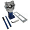 New clamshell pipe press equipped with 6 tons jack