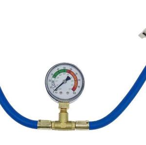 R134a R22 R410a R404a Refrigerant Charging Hose with Gauge Recharge Measuring Tool