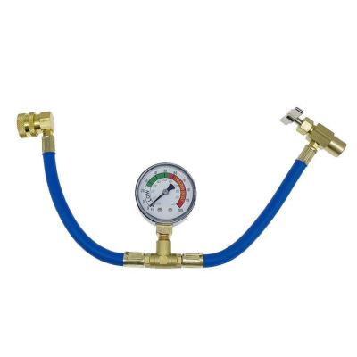 R134a R22 R410a R404a Refrigerant Charging Hose with Gauge Recharge Measuring Tool