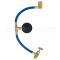 R134a R22 R410a R404a Refrigerant Charging Hose with Gauge Recharge Measuring Tool