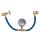 R134a R22 R410a R404a Refrigerant Charging Hose with Gauge Recharge Measuring Tool