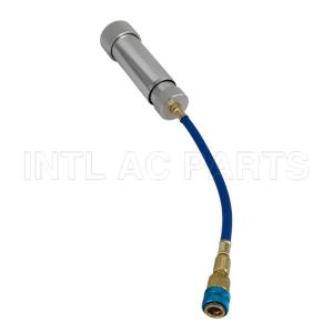A/C Oil & Dye Injector+Low R12 / R134A Quick Coupler Injection Adapter Kit