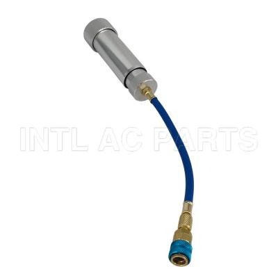 A/C Oil & Dye Injector+Low R12 / R134A Quick Coupler Injection Adapter Kit