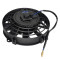8 inch Electric Cooling Condenser Fan 24V 80W round frame with 10 straight blade